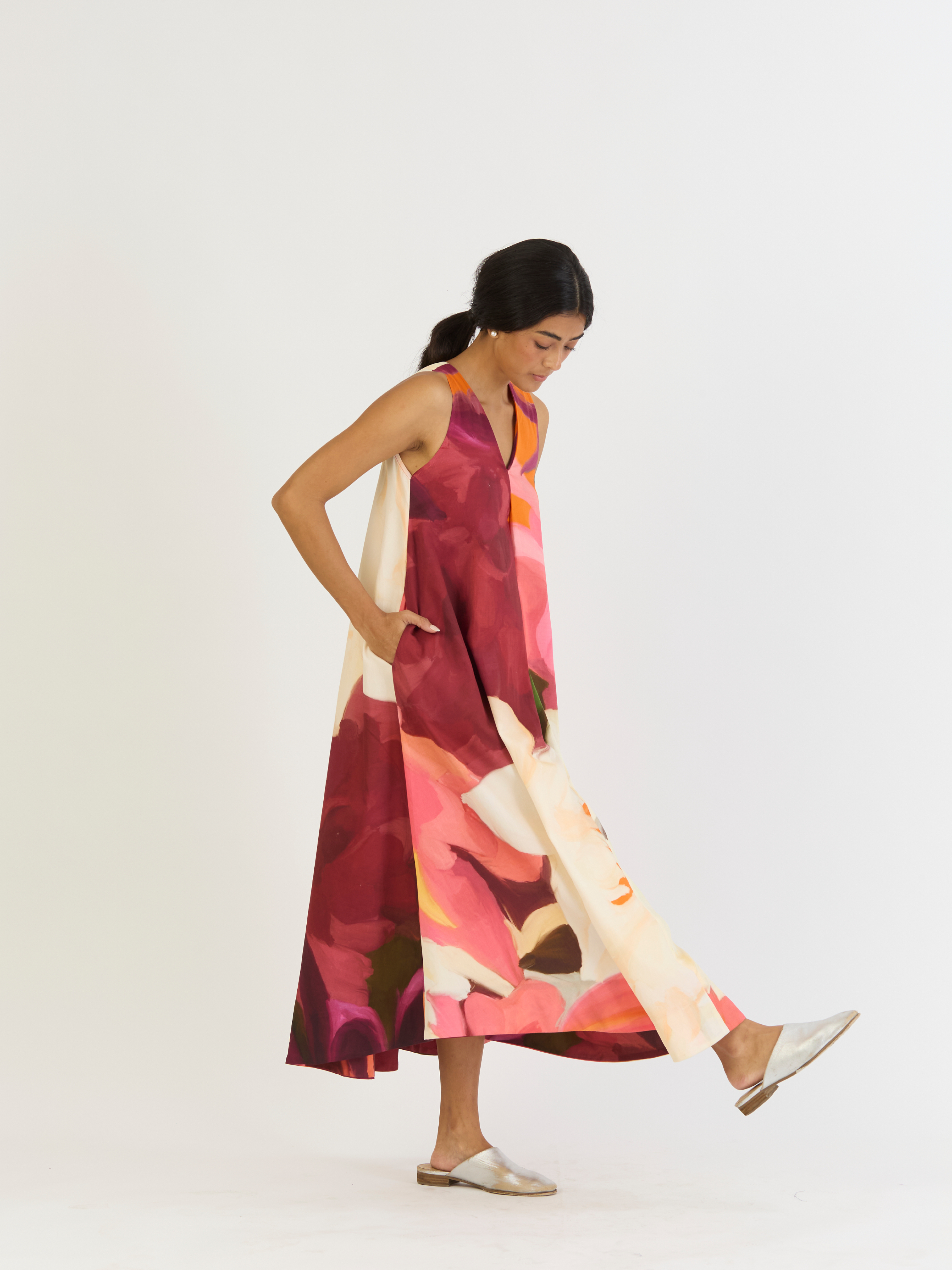 CHERRY LONG DRESS