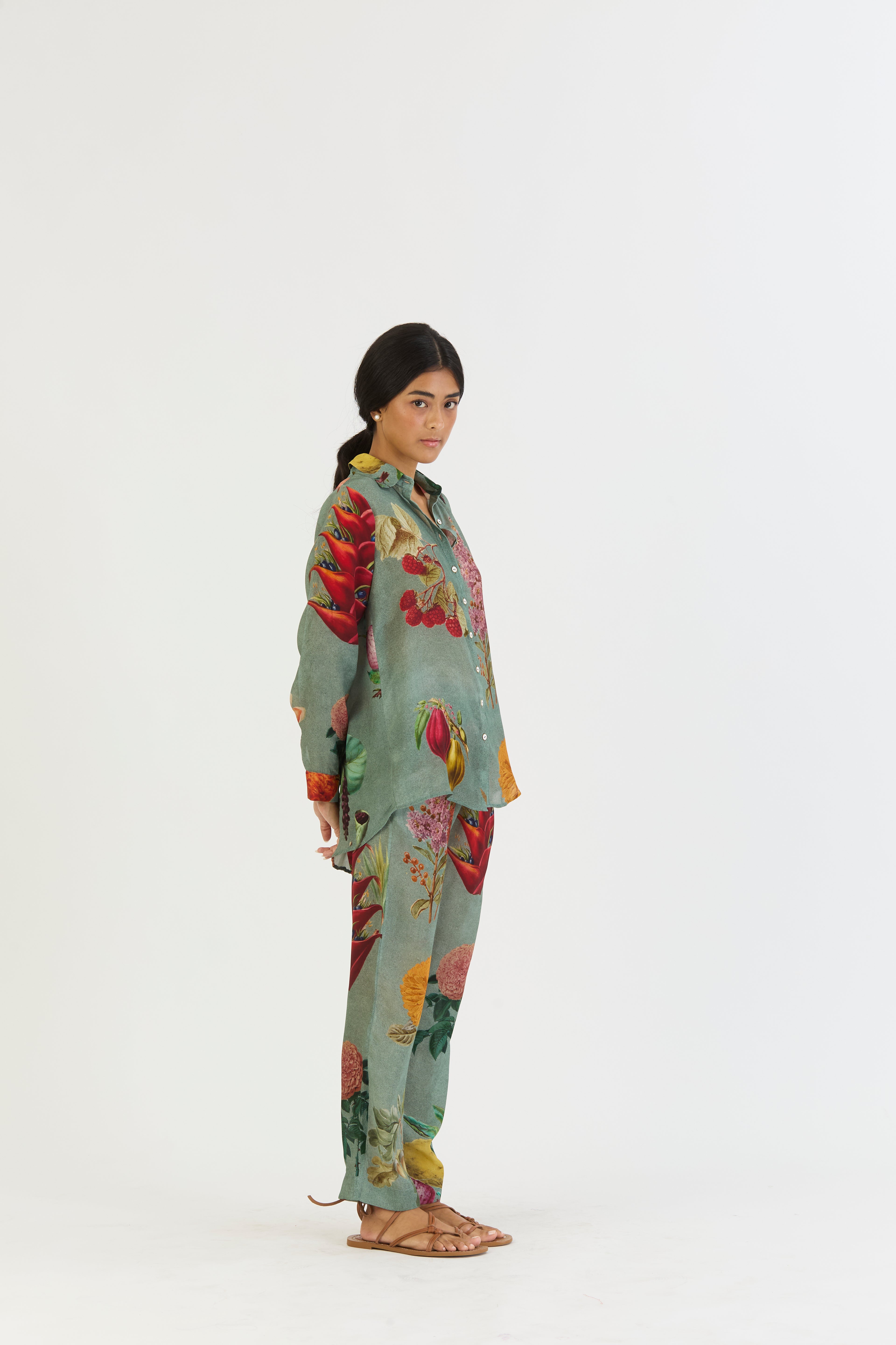 JUNIPER CREPE SHIRT