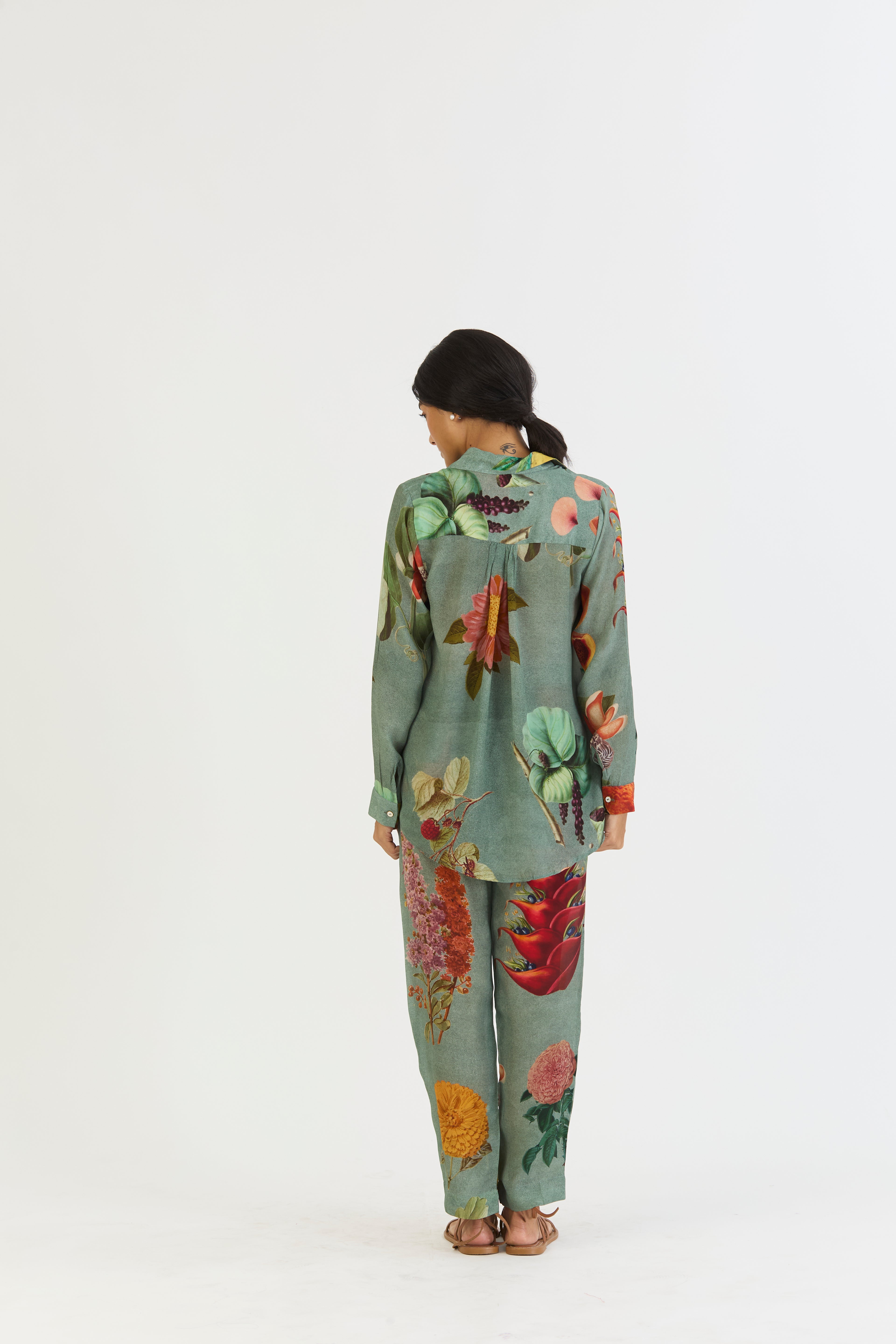JUNIPER CREPE SHIRT
