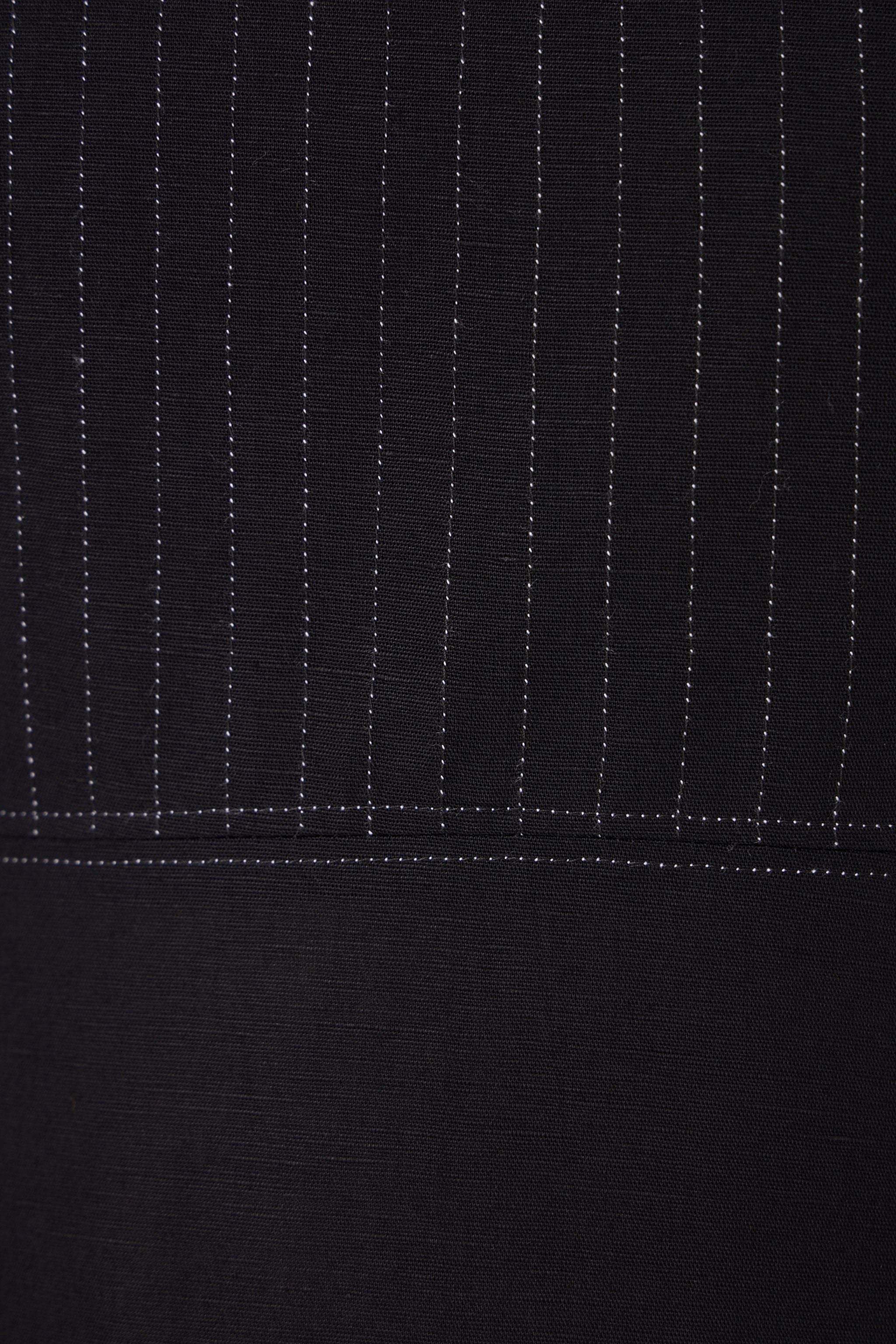 Nuwan Black Quilted Dress