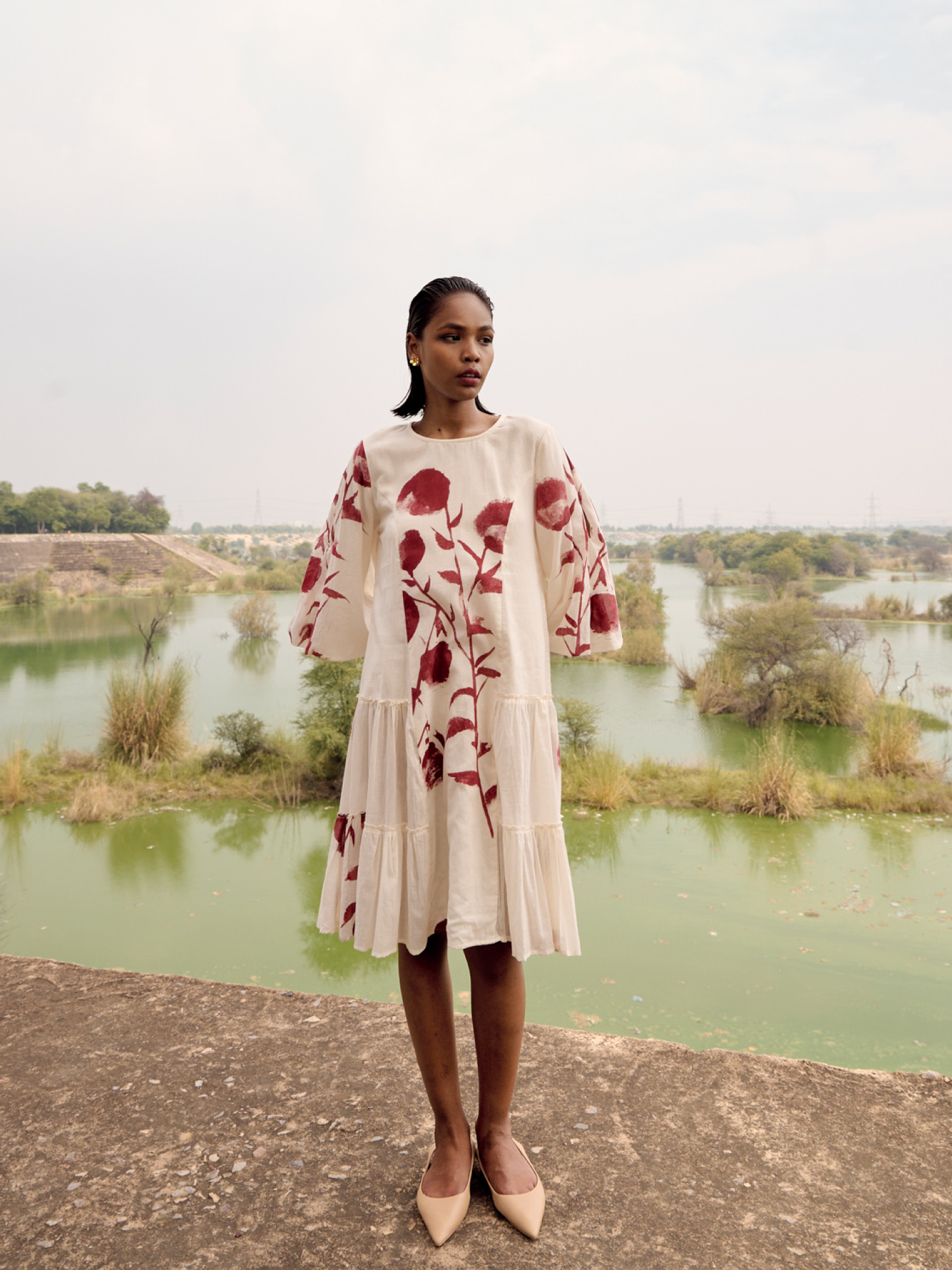 Rose finch dress