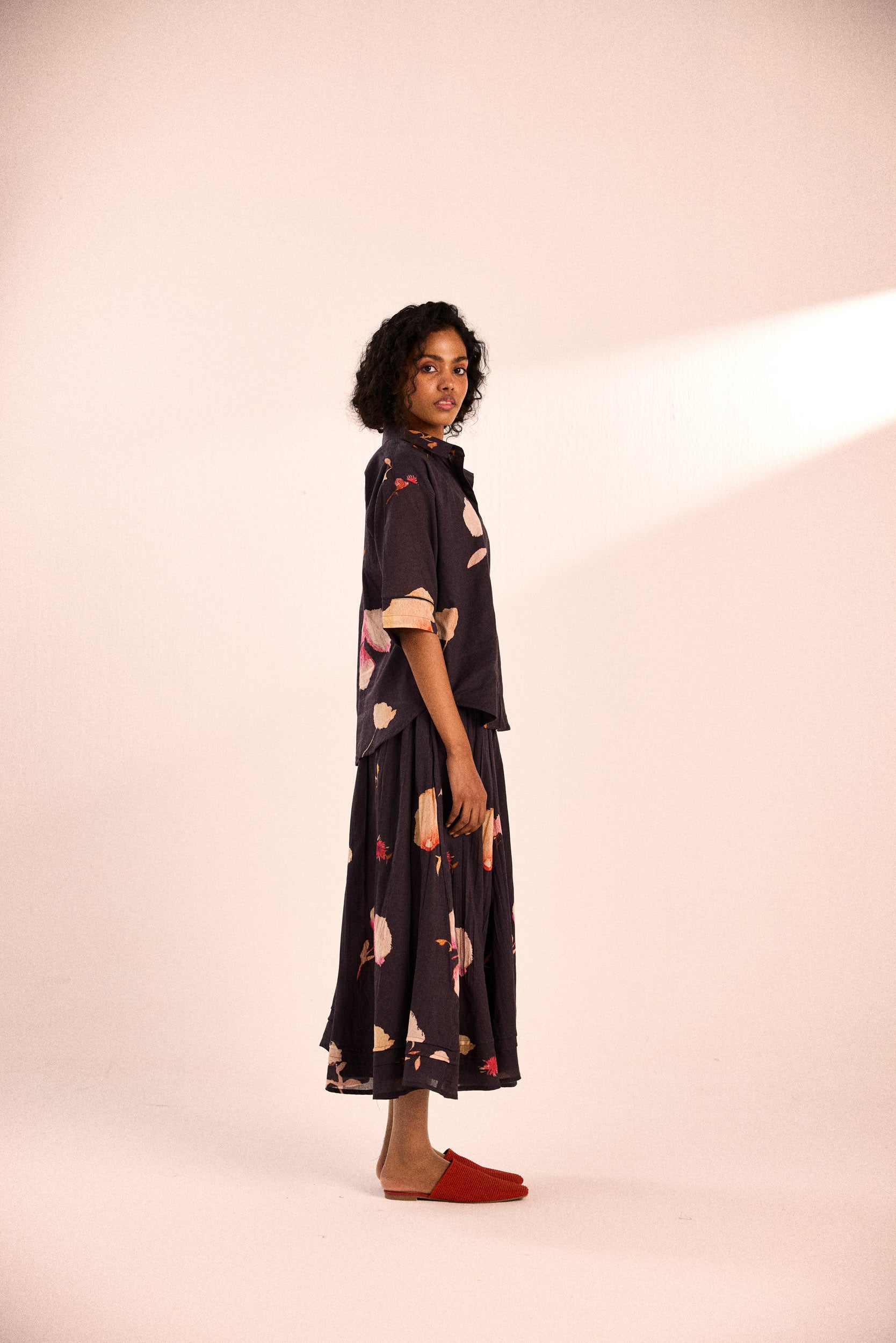 Ashened rose Top