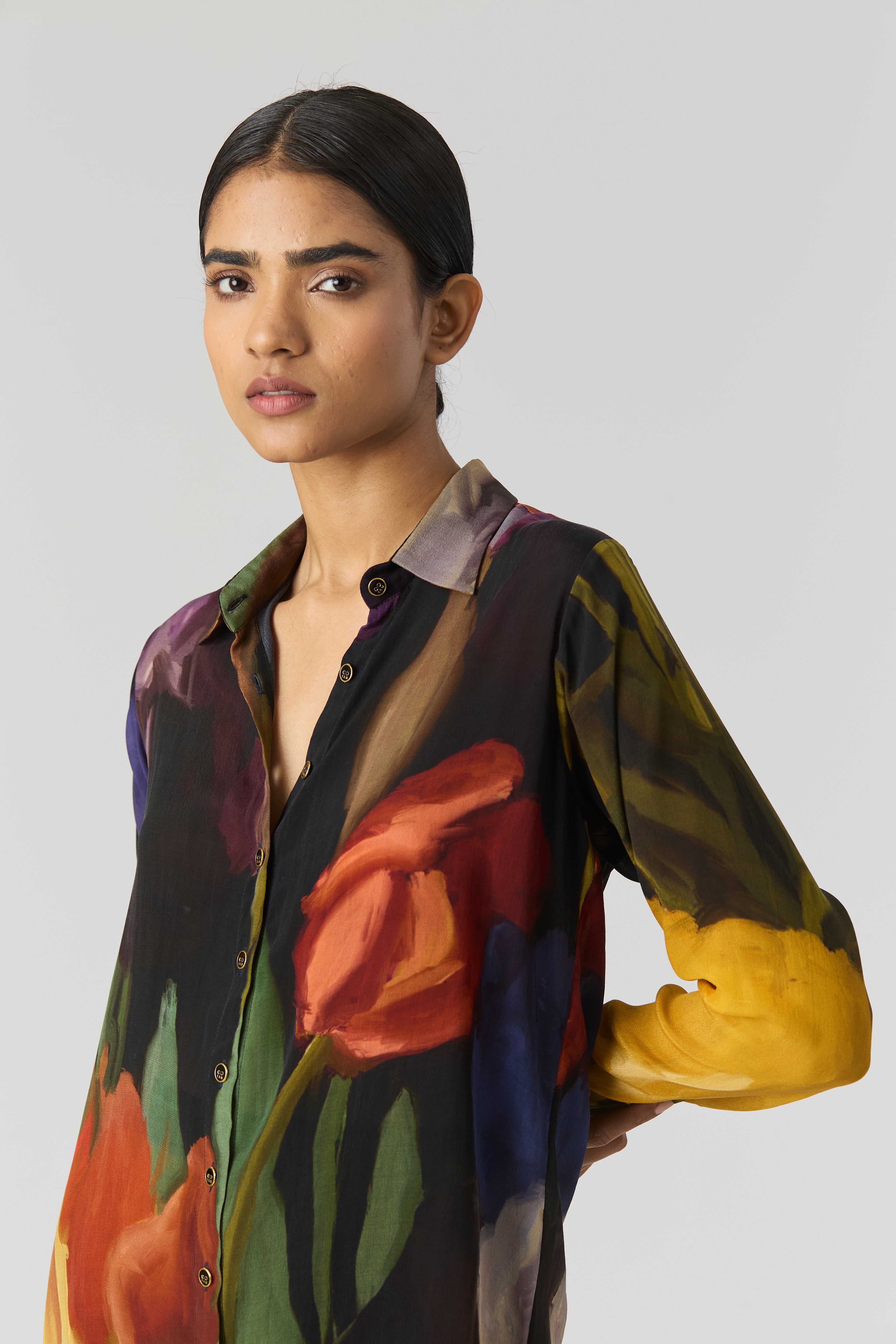 IVY CREPE SHIRT