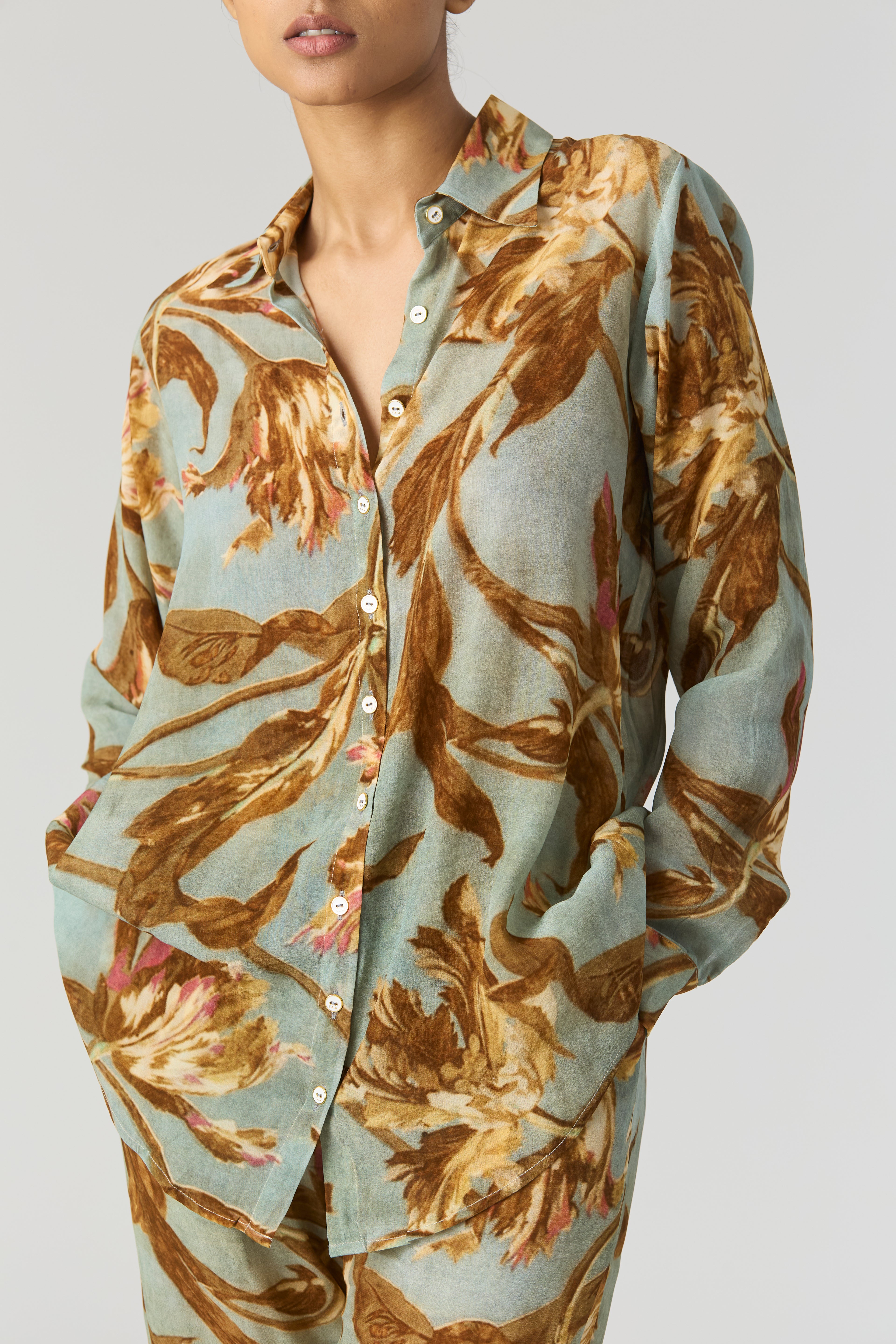 TREVI LINEN SHIRT