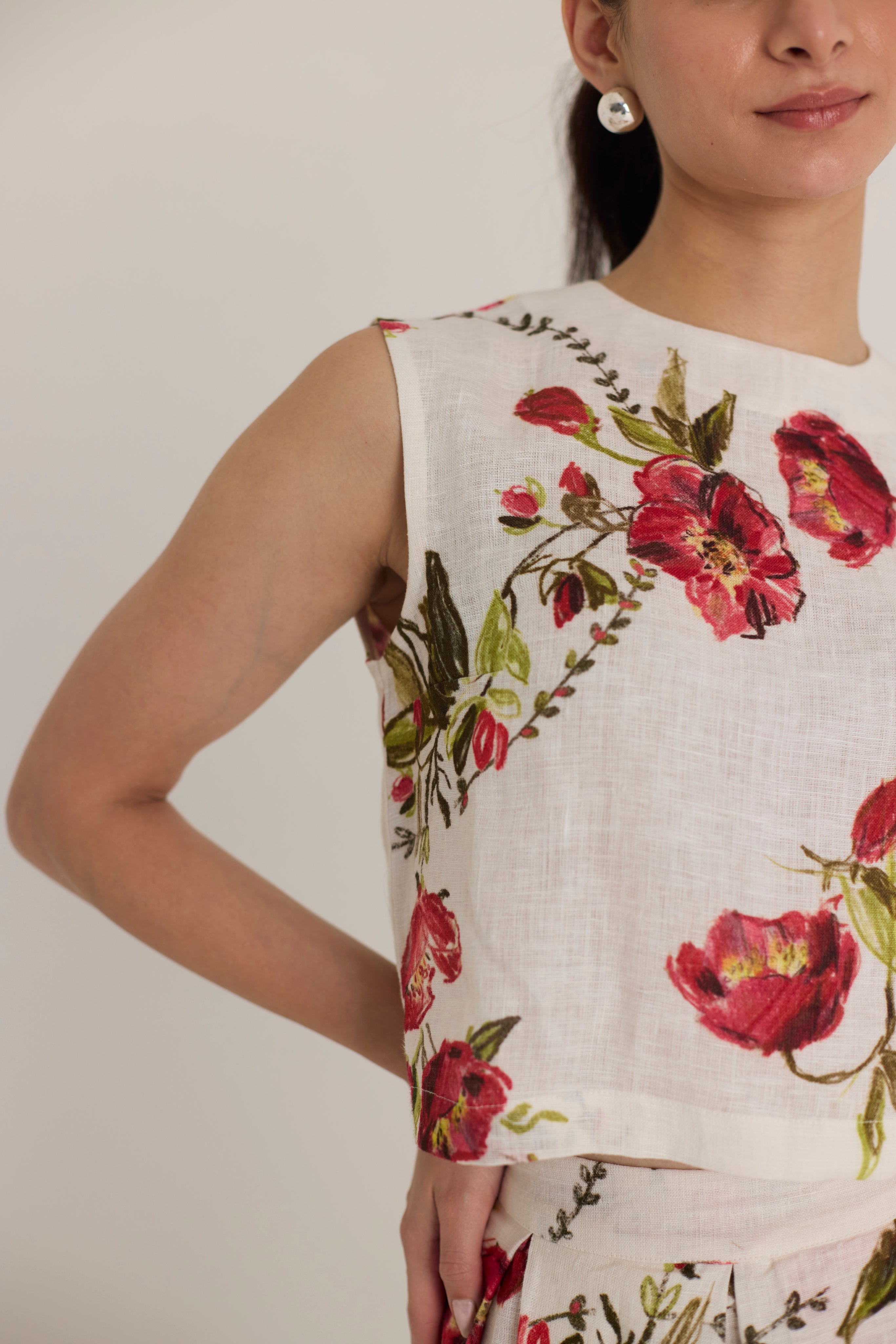 ROSITA LINEN TOP