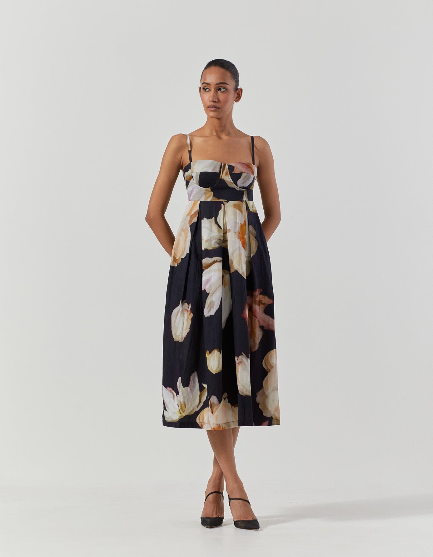 VIVA FIORI BRALETTE DRESS