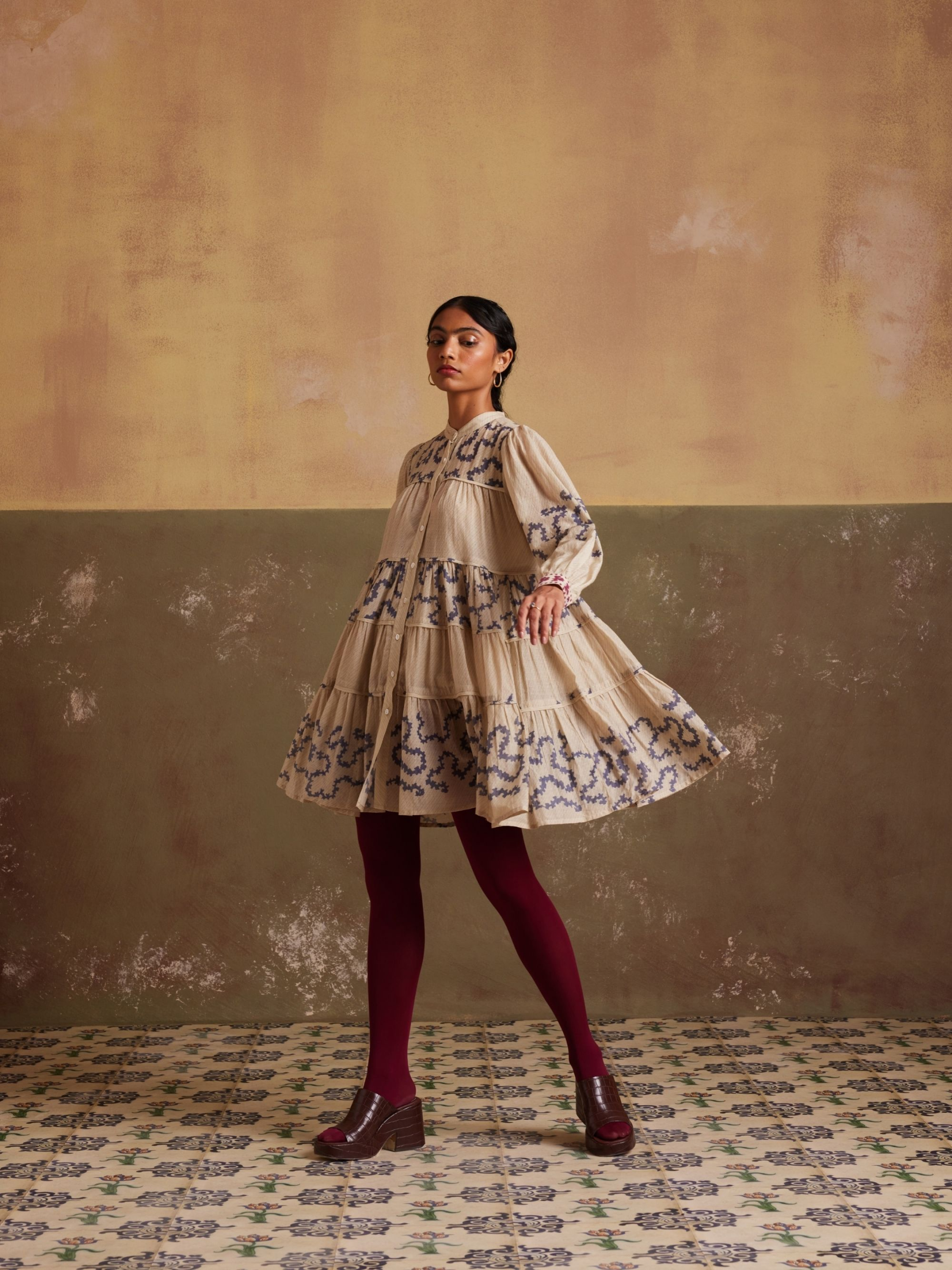 Ivory Tier Dress
