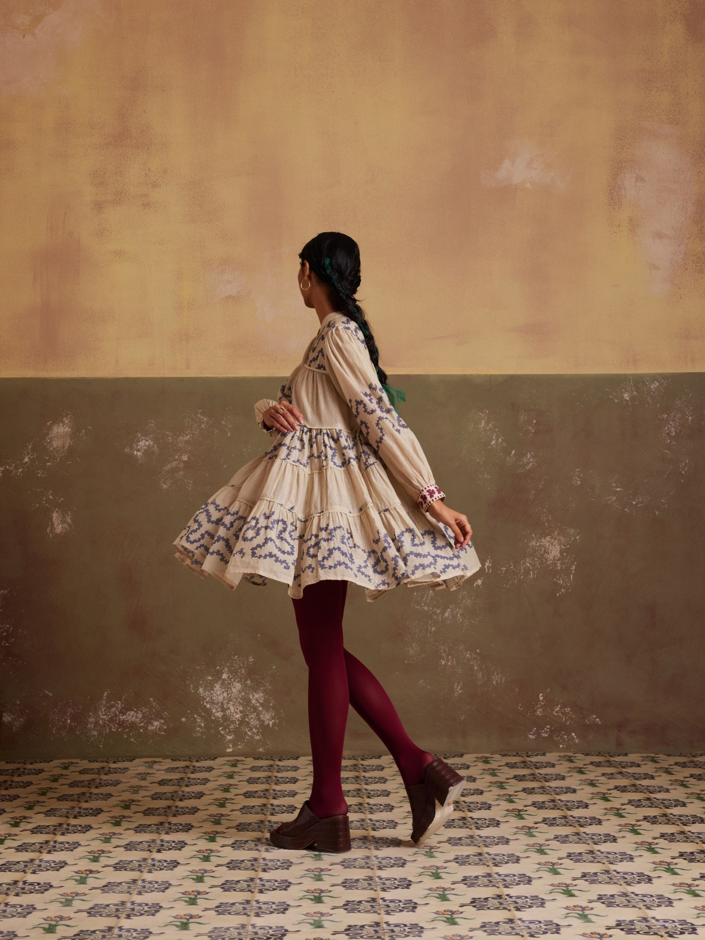 Ivory Tier Dress