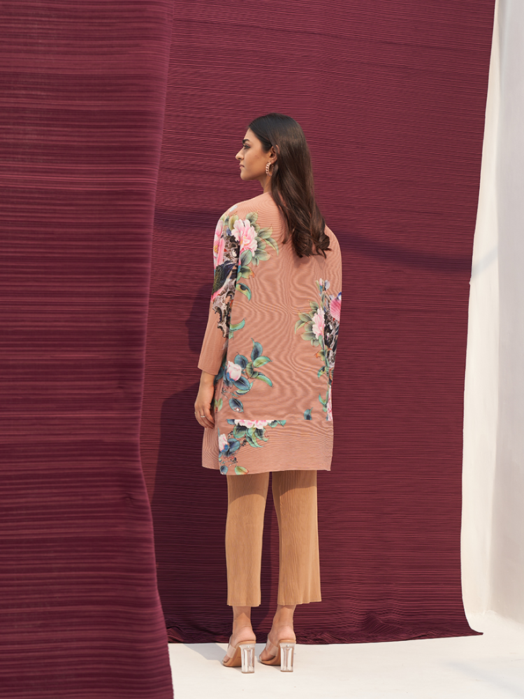 PINK FLORAL PRINT TOP