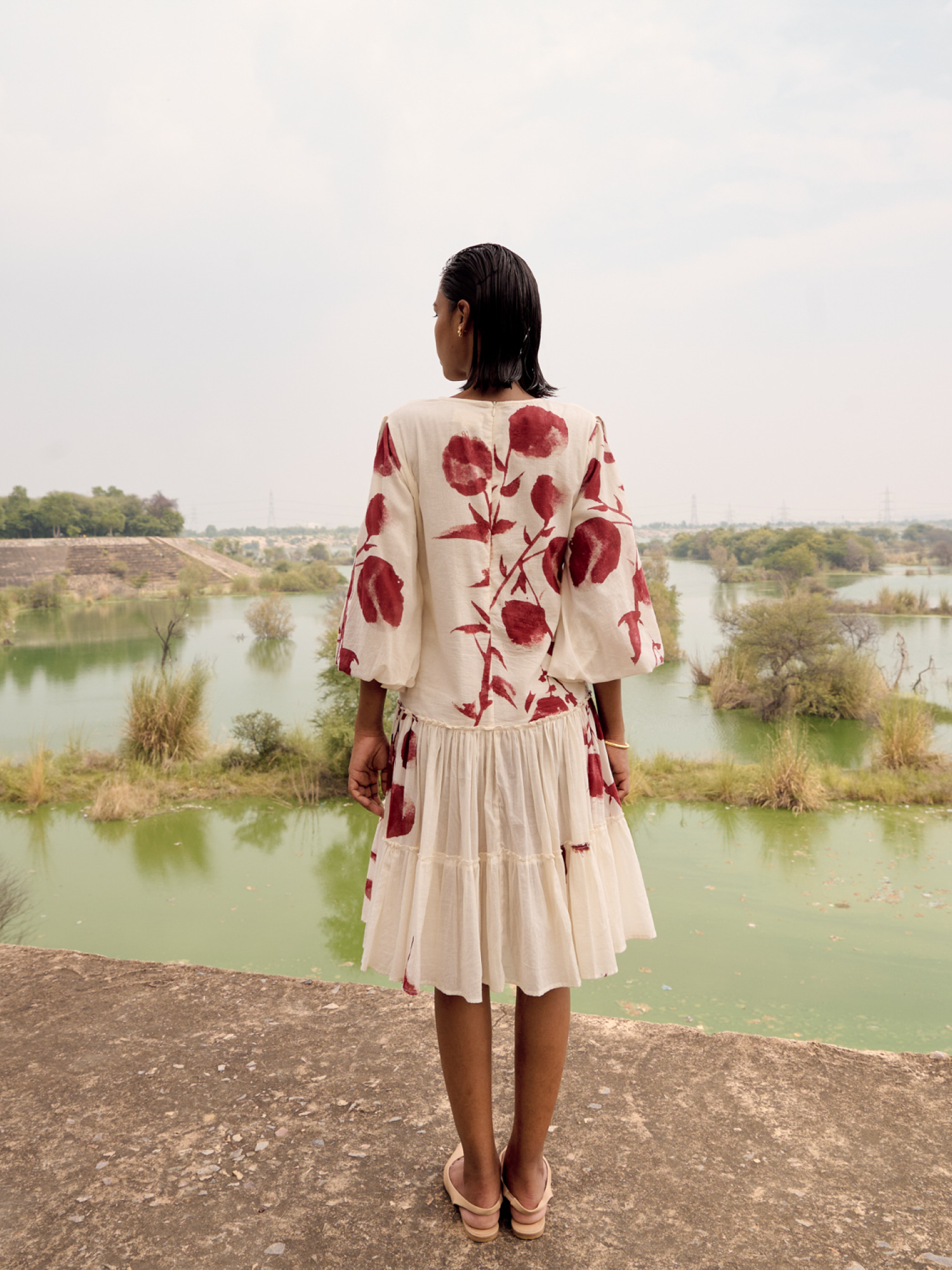 Rose finch dress