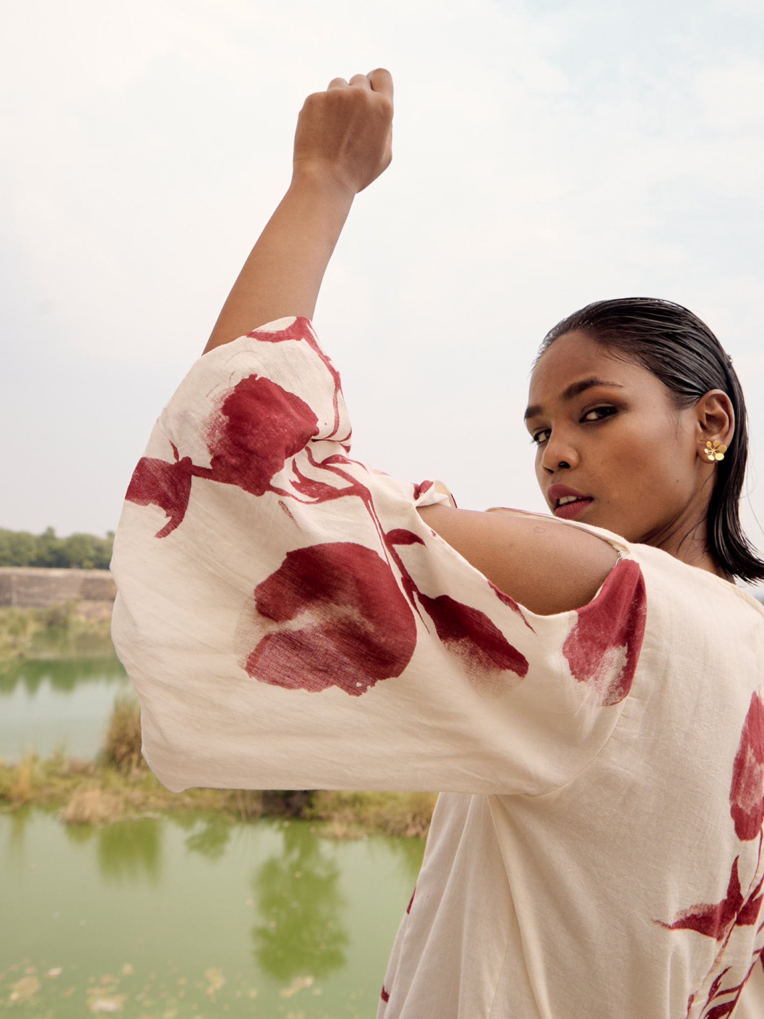 Rose finch dress