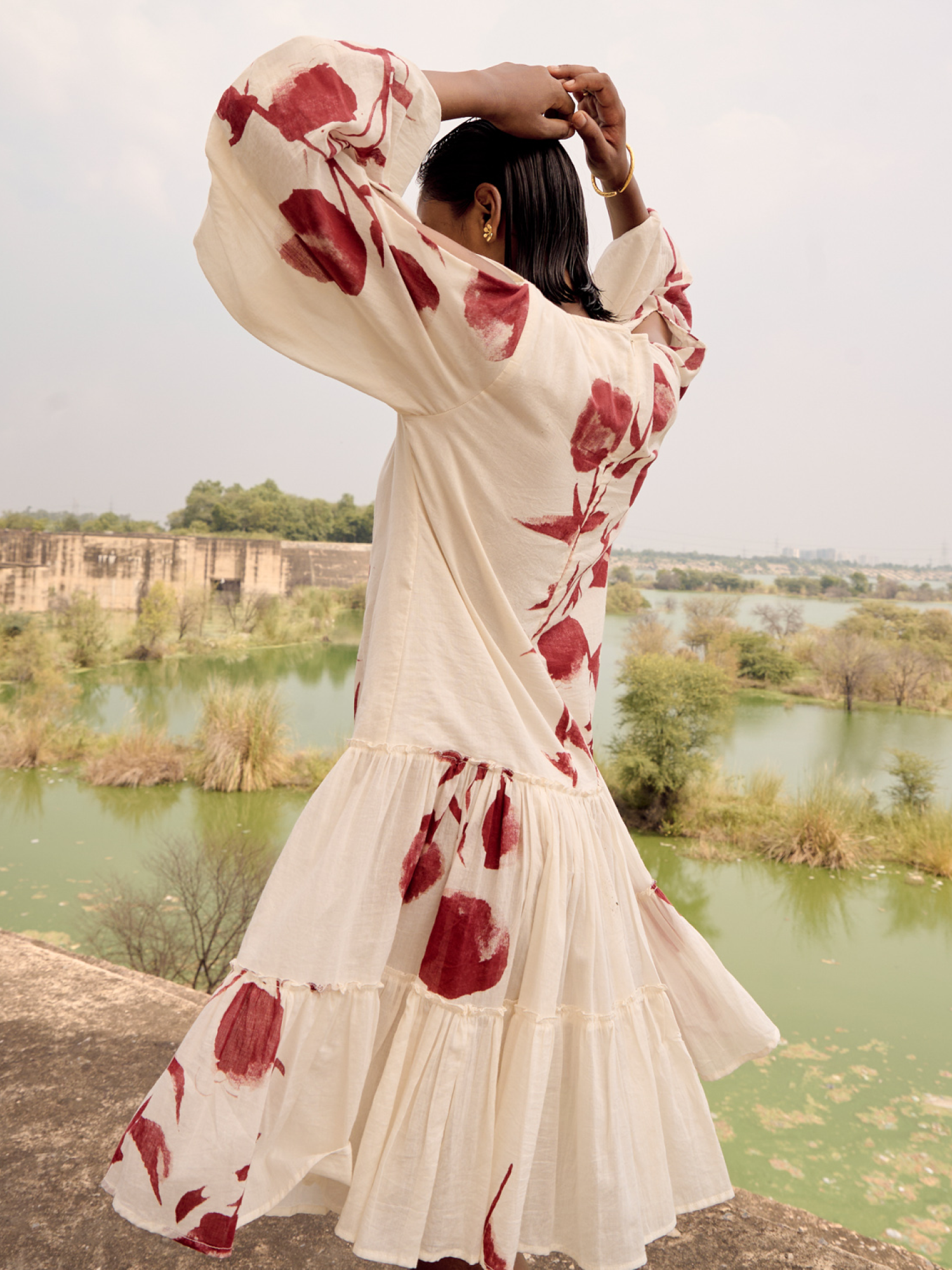 Rose finch dress