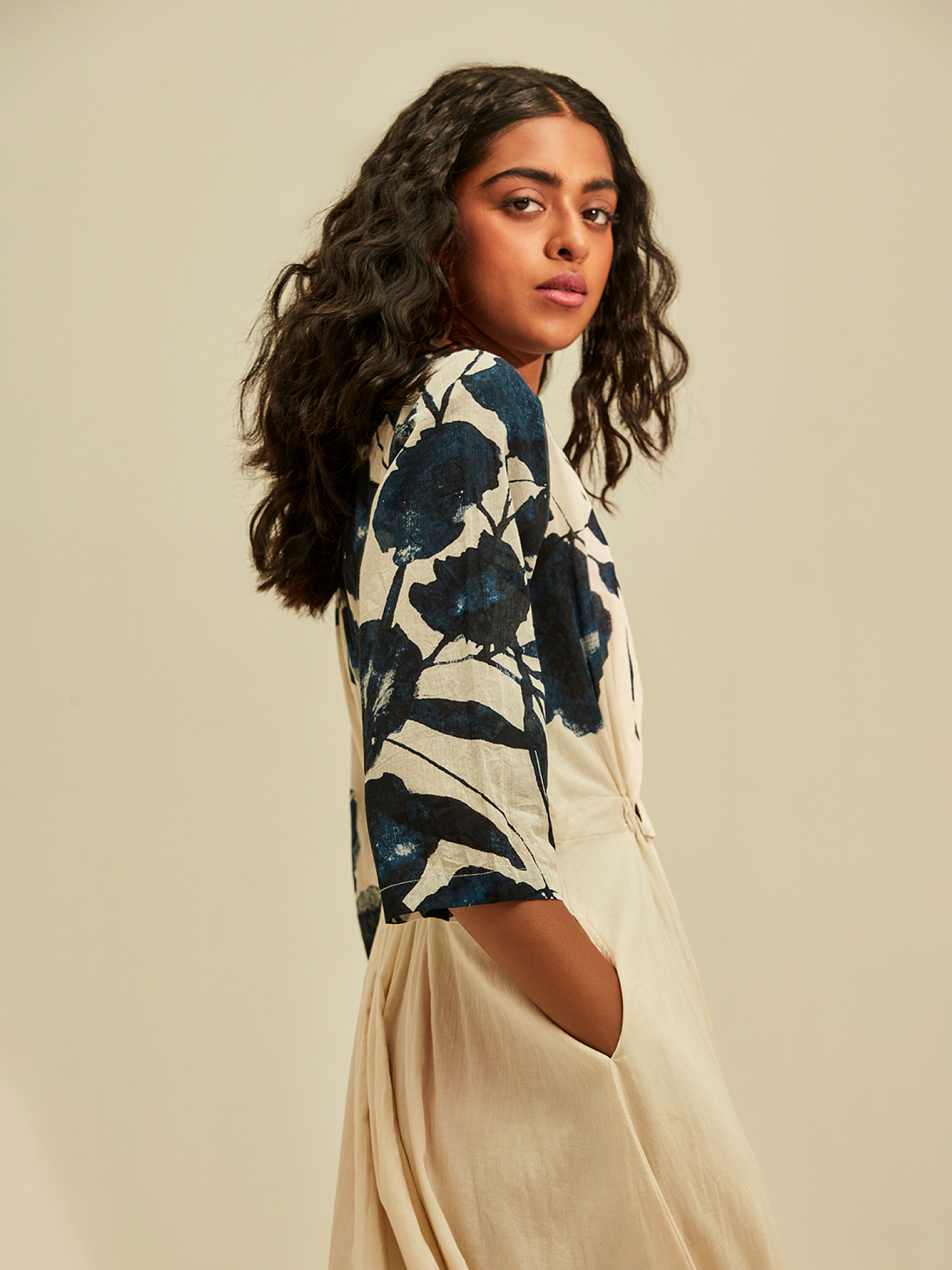 BLUE FOREST DRESS
