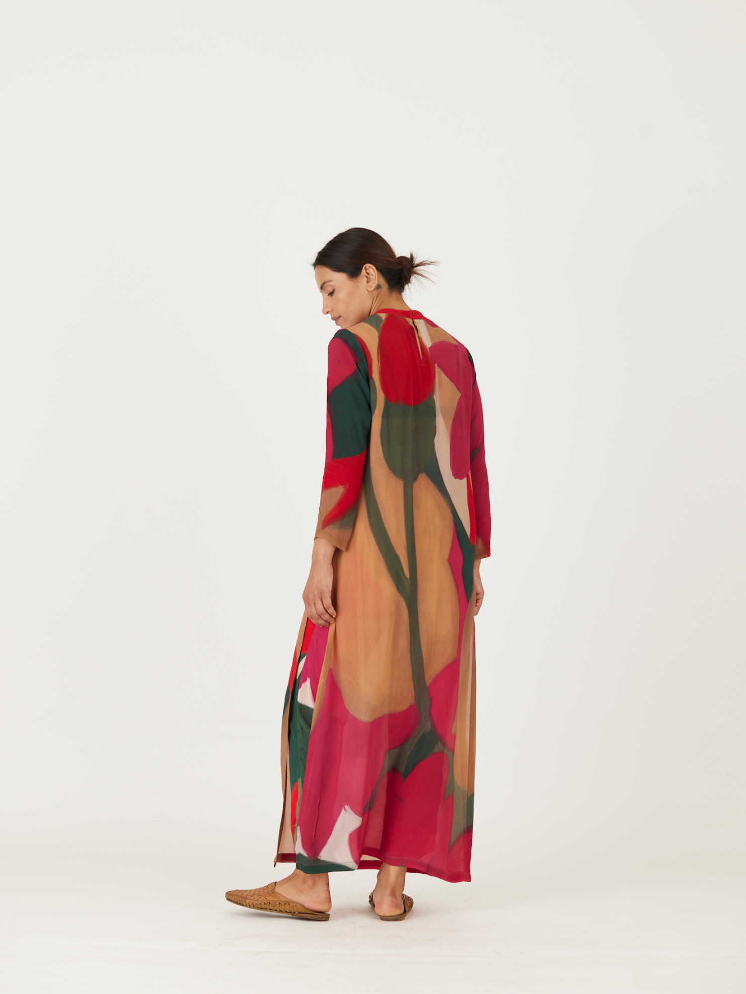 LEI LANI RED LONG SHIRT