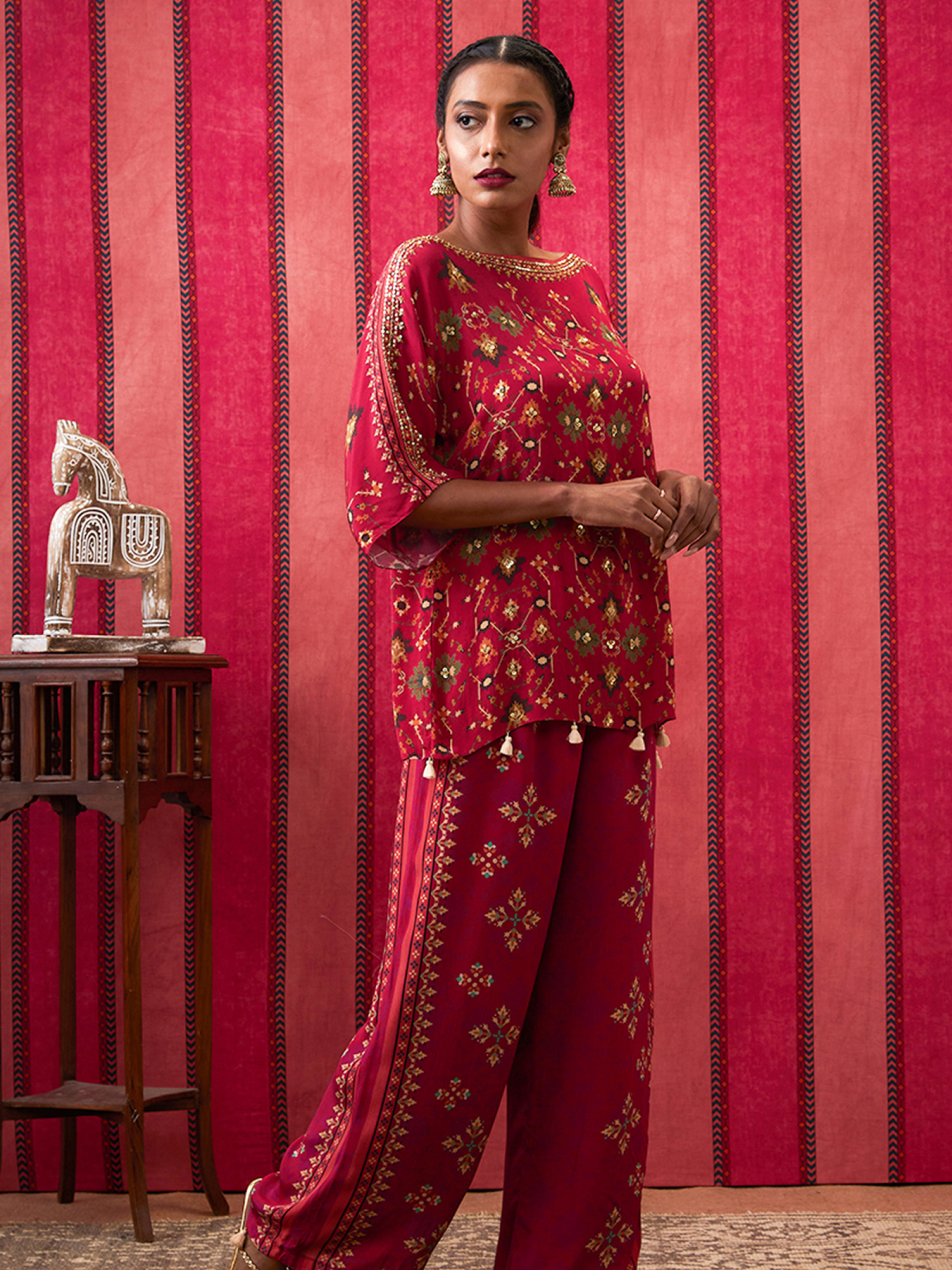 ZAHRA EMBROIDERED SET