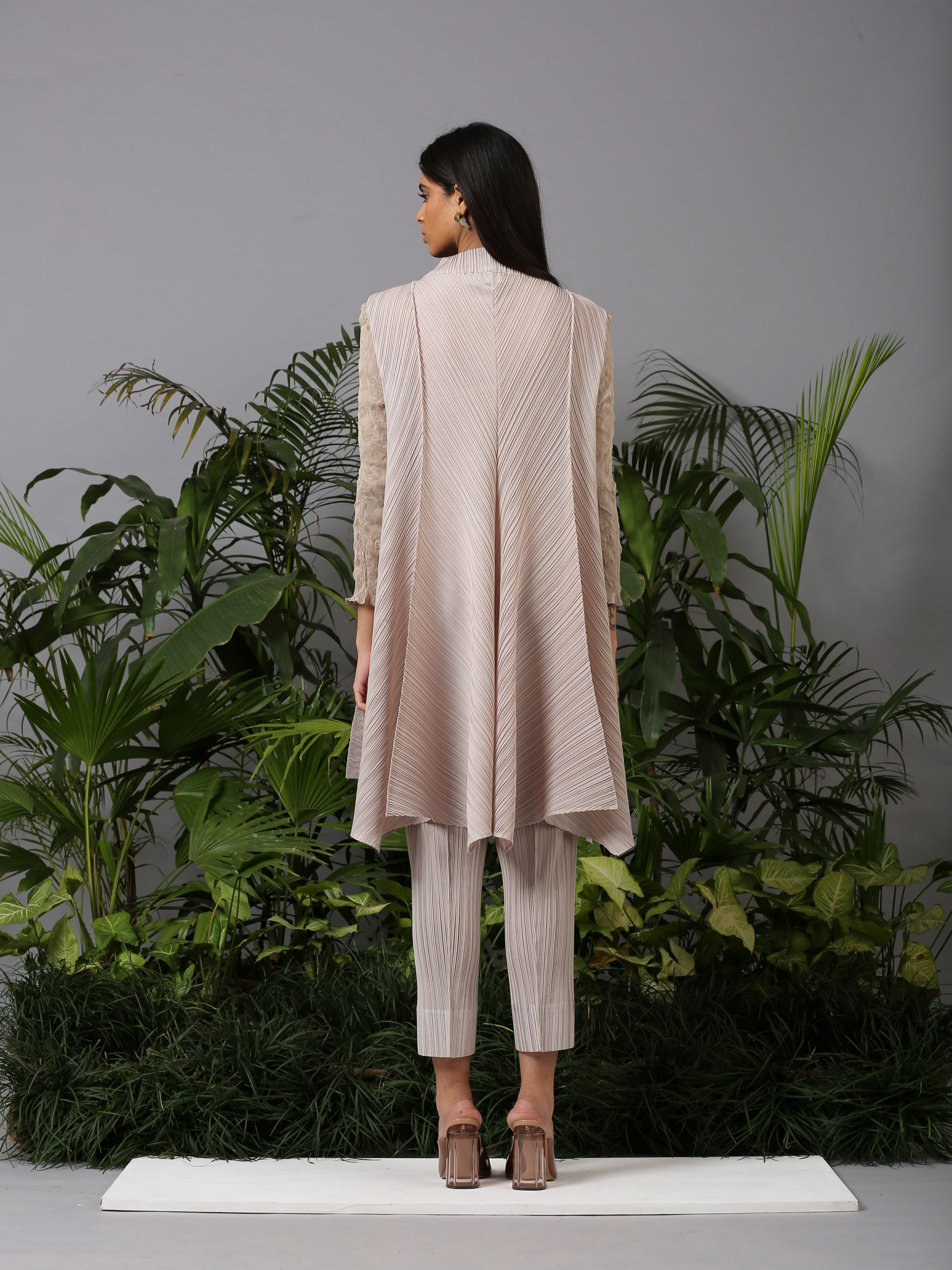 BEIGE CULOTTE PANT