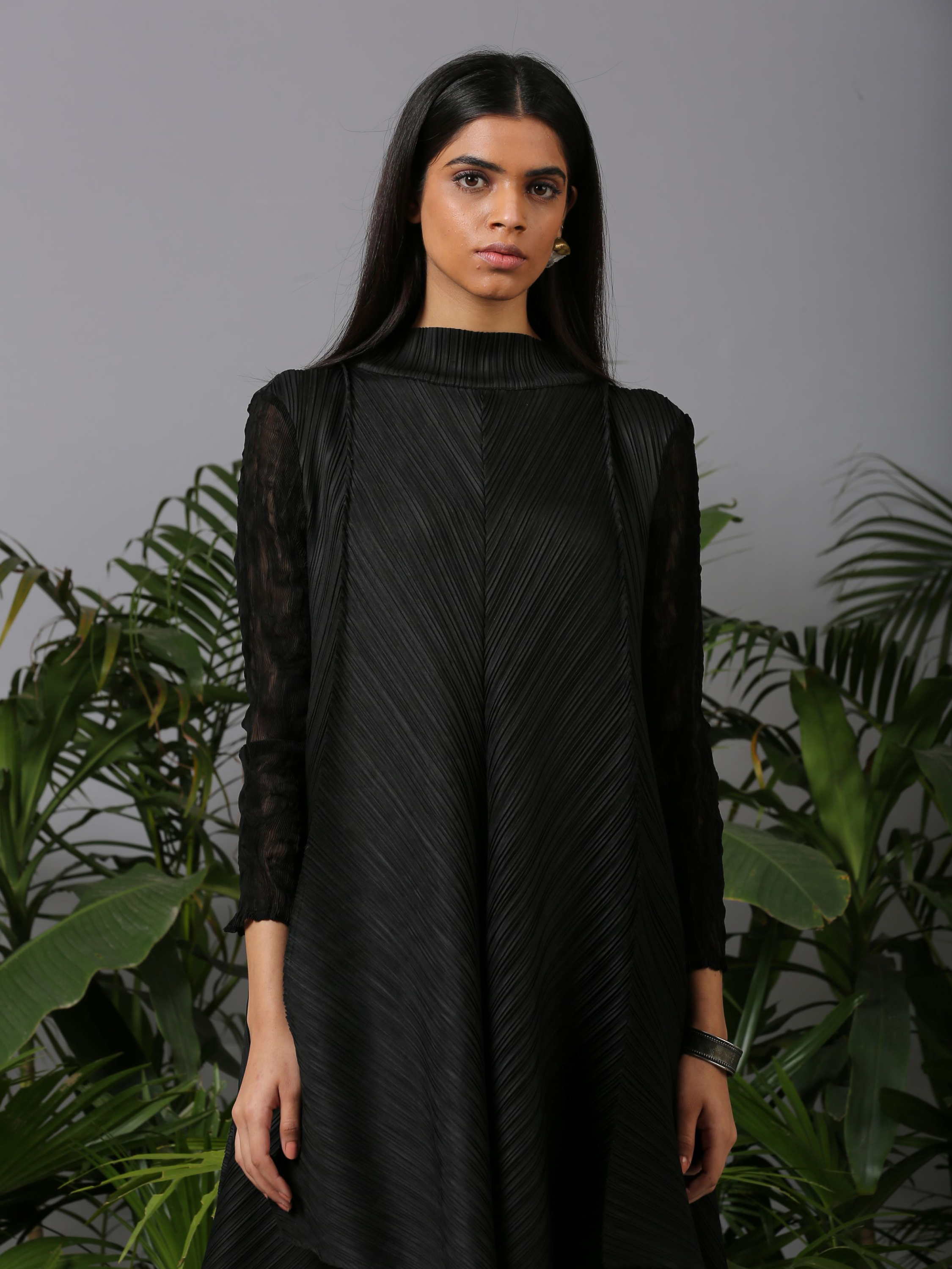 BLACK CULOTTE PANT