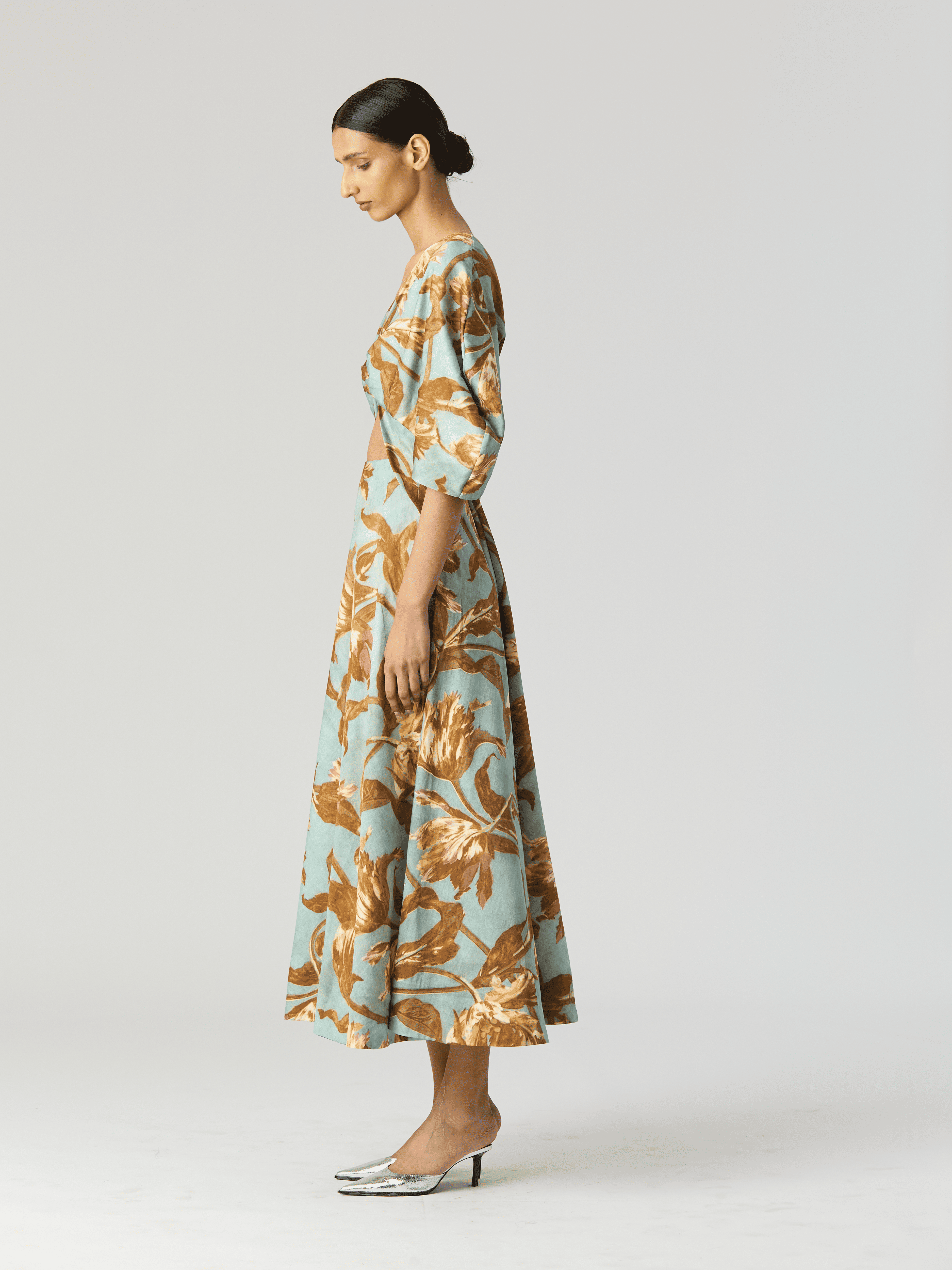 TREVI FRONT KNOTTED DRESS
