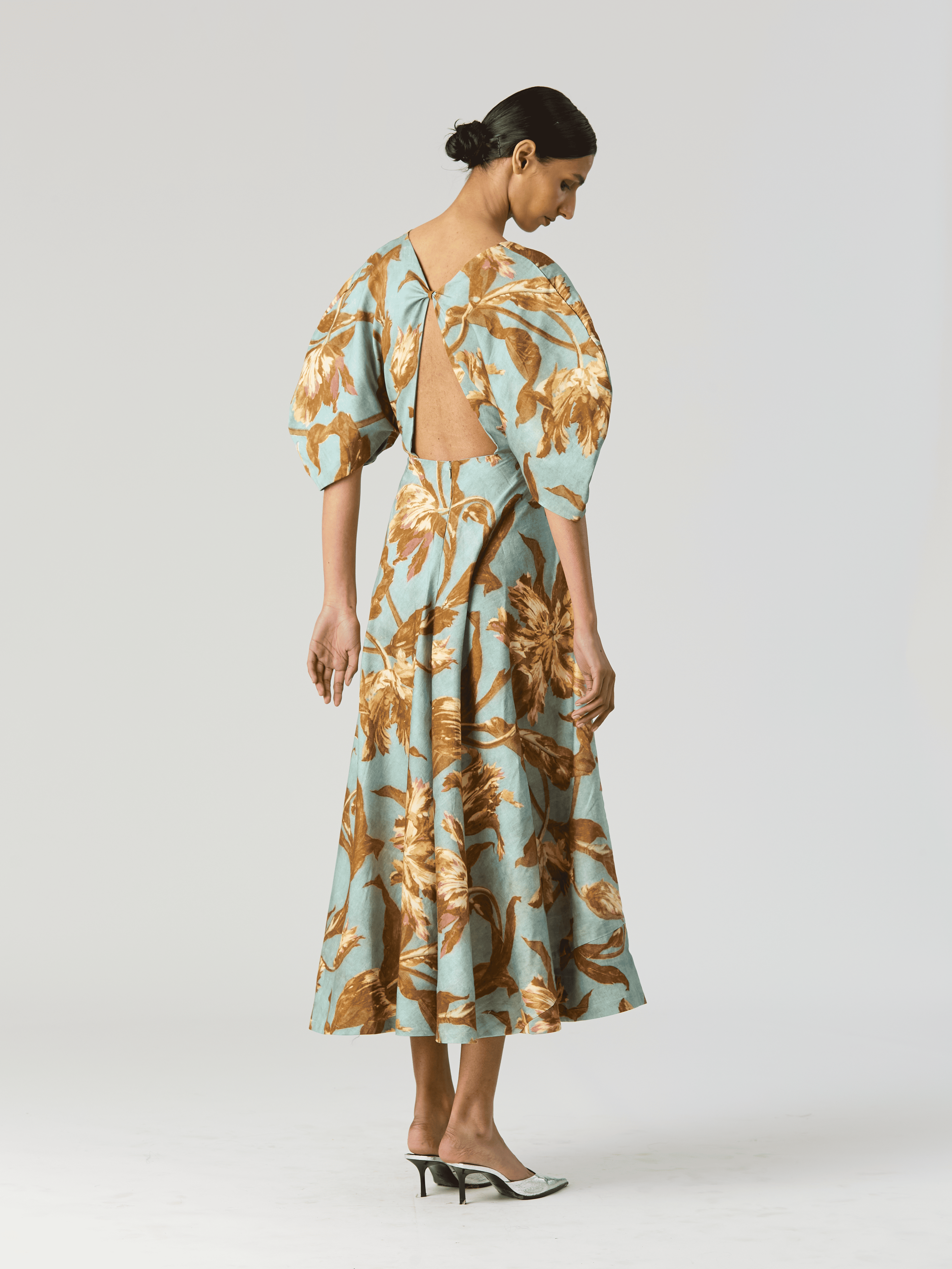 TREVI FRONT KNOTTED DRESS